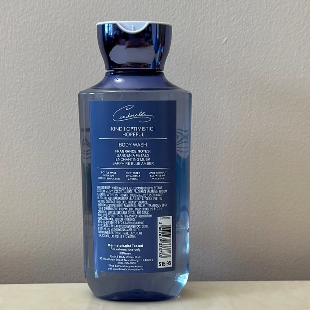 Bath & Body Works Disney Princess Cinderella 2 Full Size  Body Wash NIB